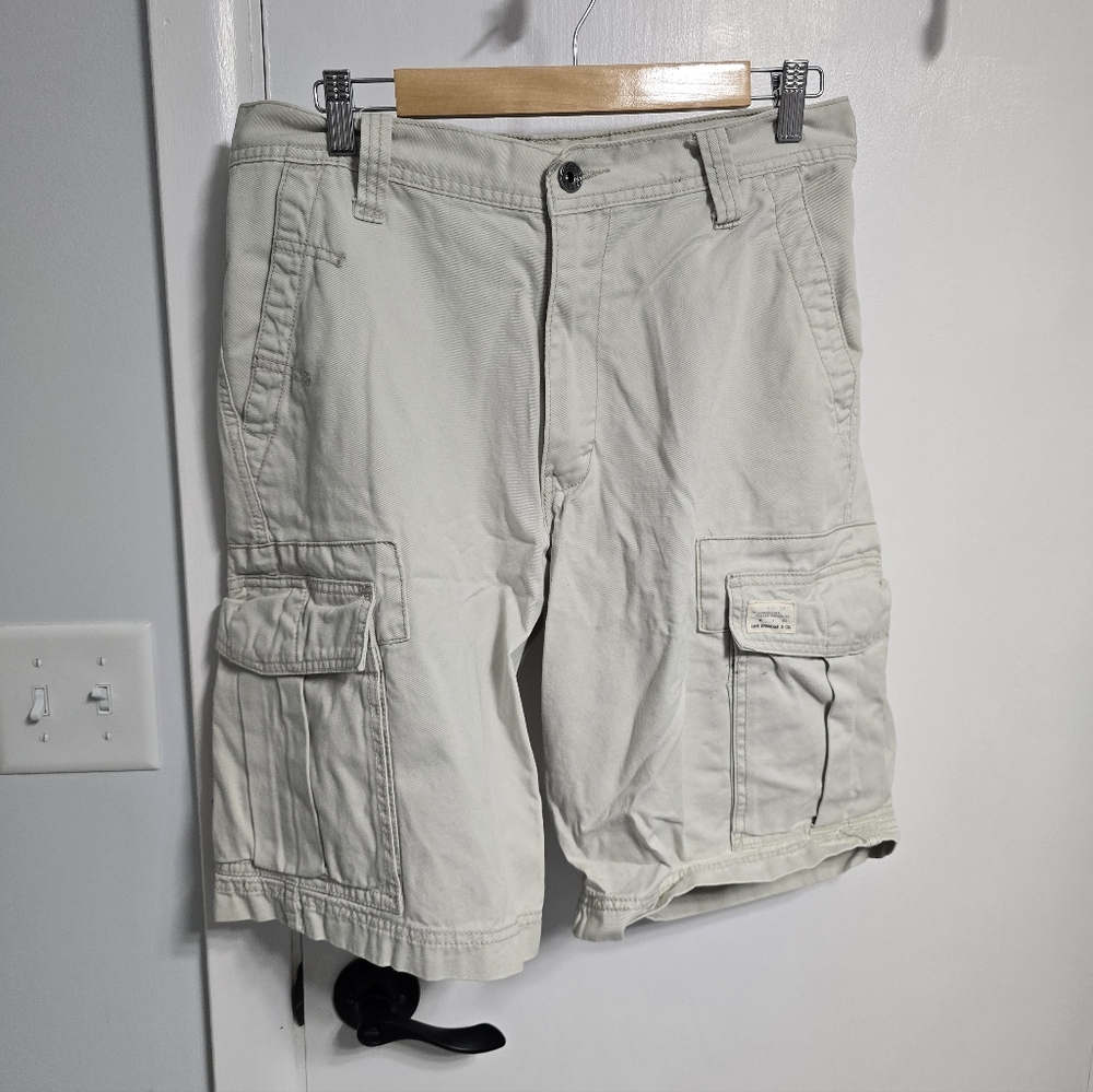Levi's Men's Cargo Shorts - Light Cream